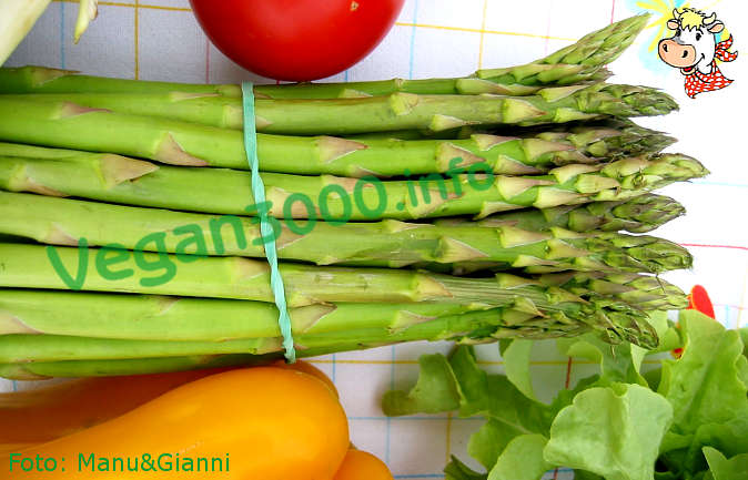 Foto numero 1 della ricetta Asparagus with vegetable vinaigrette