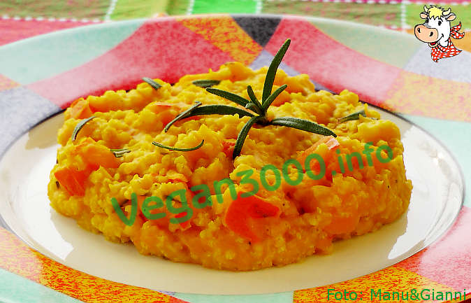 Foto numero 1 della ricetta Millet with pumpkin and rosemary
