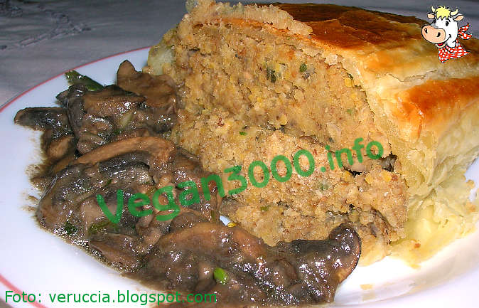 Foto numero 1 della ricetta Chickpea crusted meatloaf with mushroom sauce