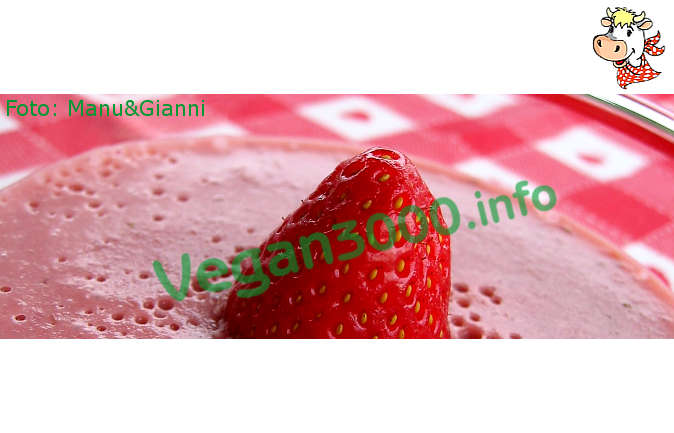 Foto numero 1 della ricetta Kanten of strawberries (strawberry pudding)
