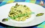 Tagliatelle with asparagus sauce