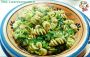 Fusilli integrali con le cime di rapa